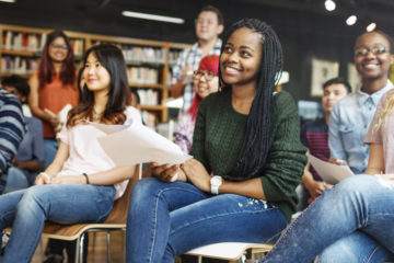Group of students in a seminar